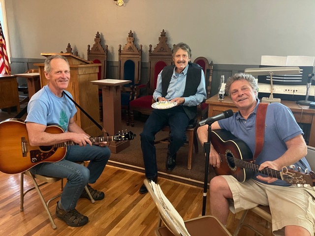 Jim Adams, Nelson Caveness, Steve Scott