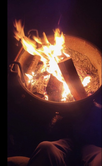 Campfire at Sanborn
